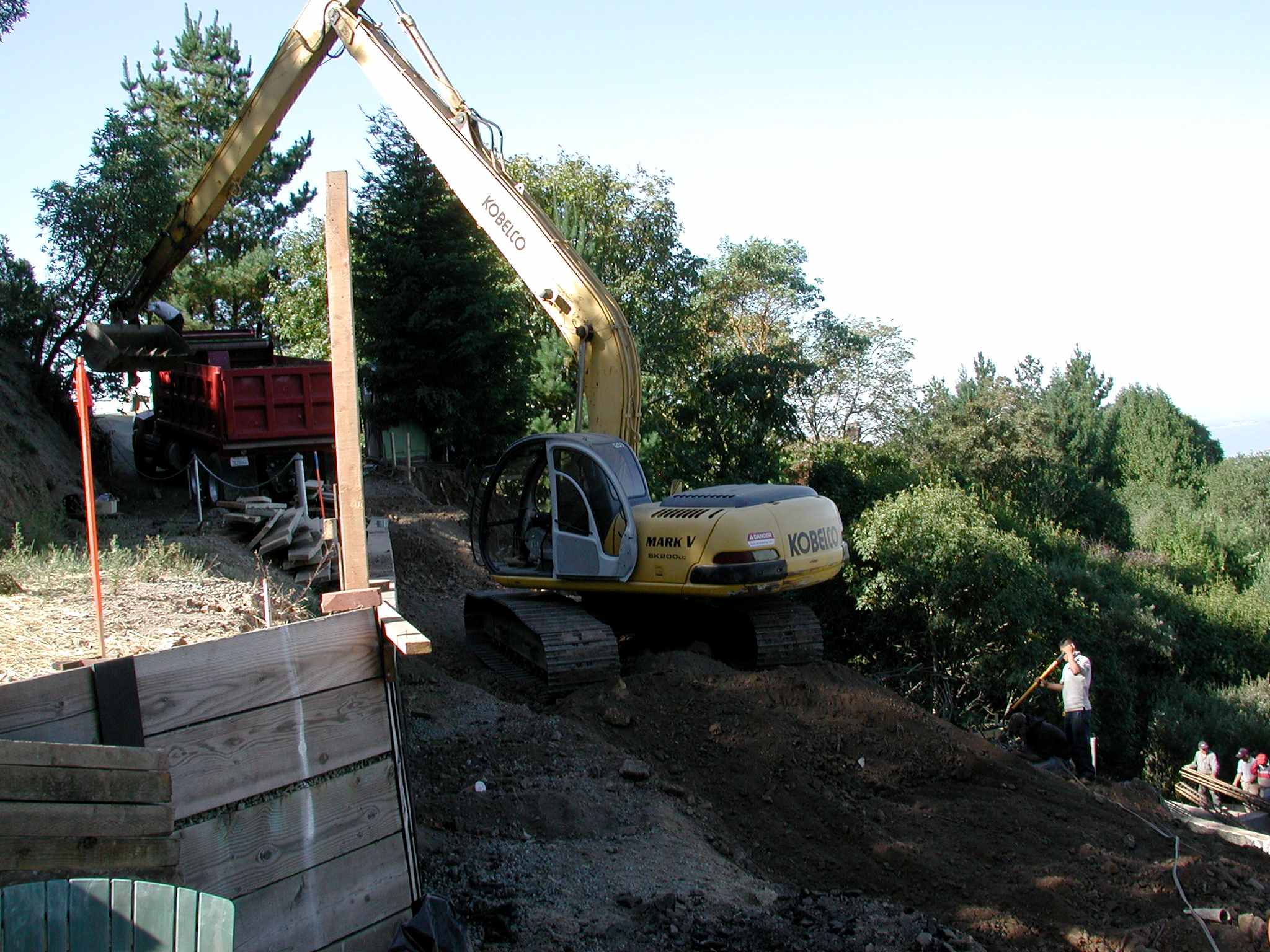 Hillside Excavation & hauling