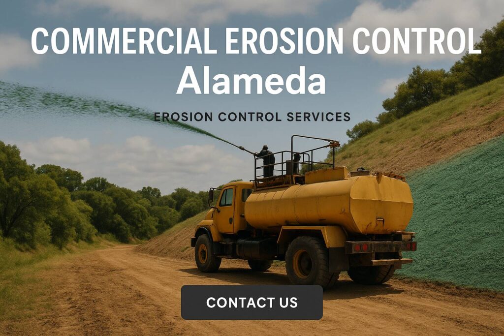 Commercial erosion control Alameda