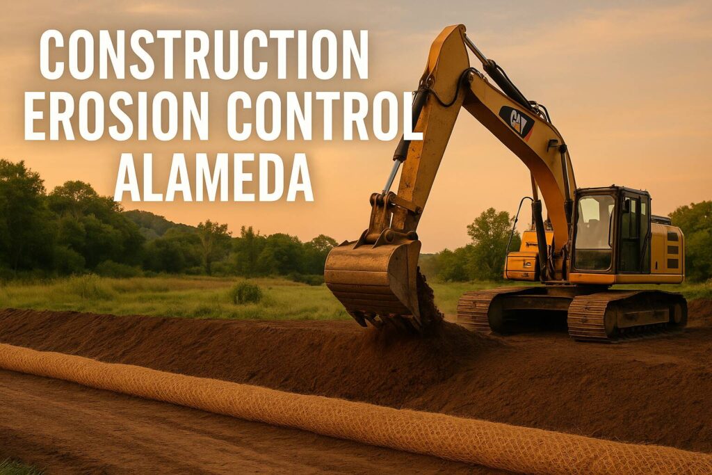 Construction erosion control Alameda