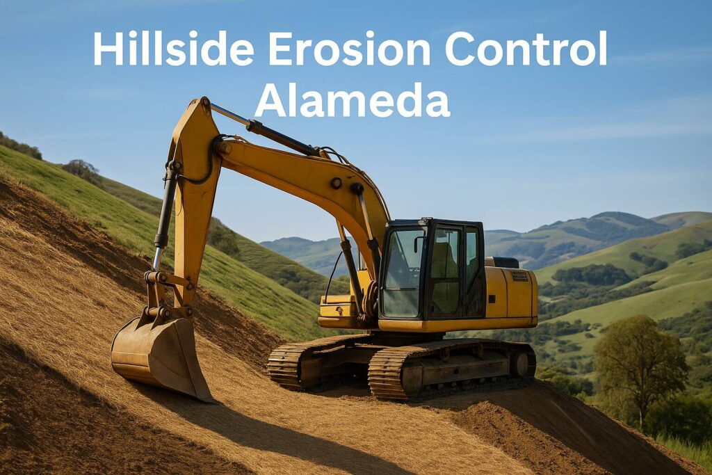 Hillside erosion control Alameda
