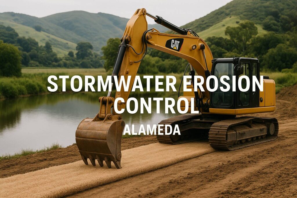 Stormwater erosion control Alameda